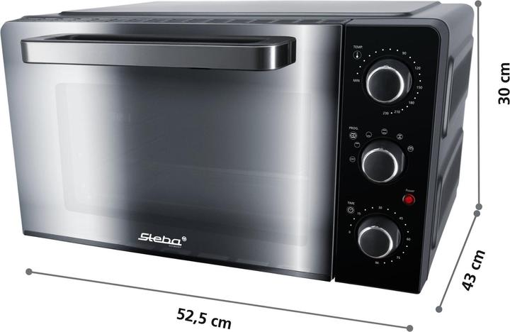 Image du produit Steba KB 224 Black Steel Four à griller