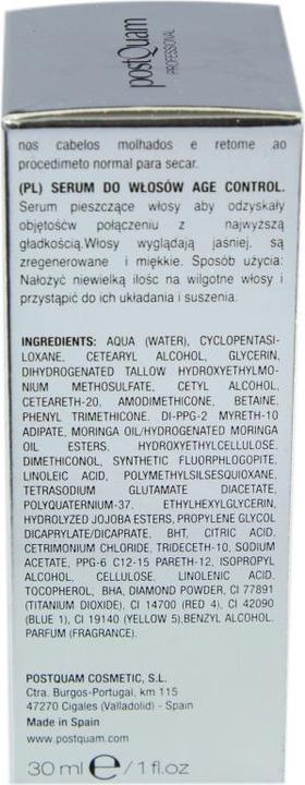 Image du produit Postquam Sérum capillaire Diamond Age Control 30ml (30 ml)