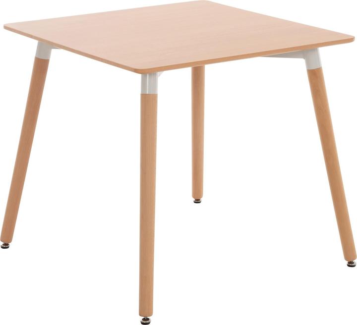 CLP Table Viborg 80 Natura, natura (80 x 80 x 75 cm)