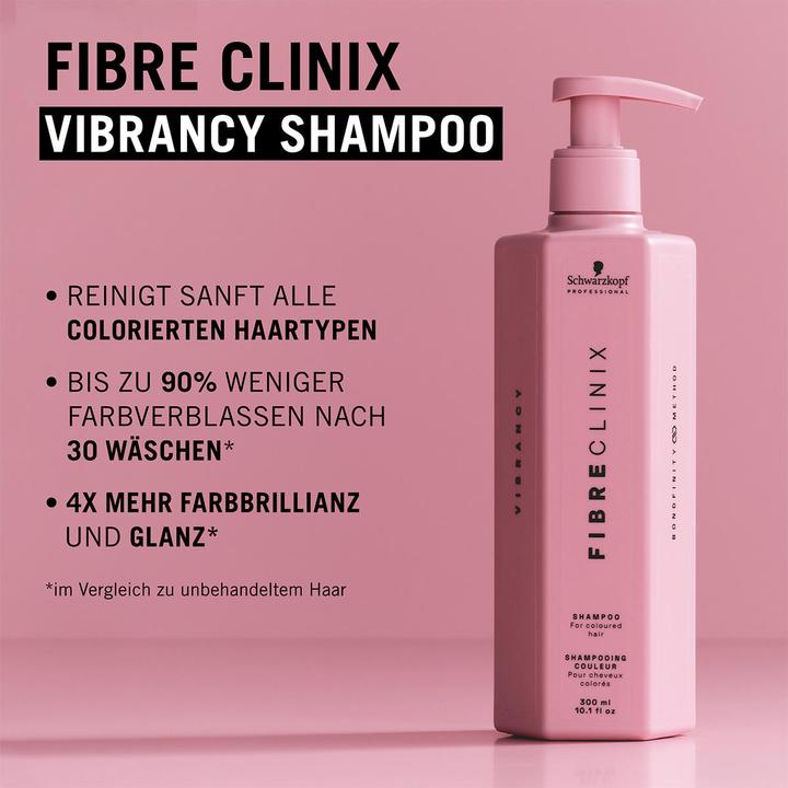 Image du produit Schwarzkopf Fibre Clinix - Shampooing Vibrancy (300 ml, Shampoing liquide)