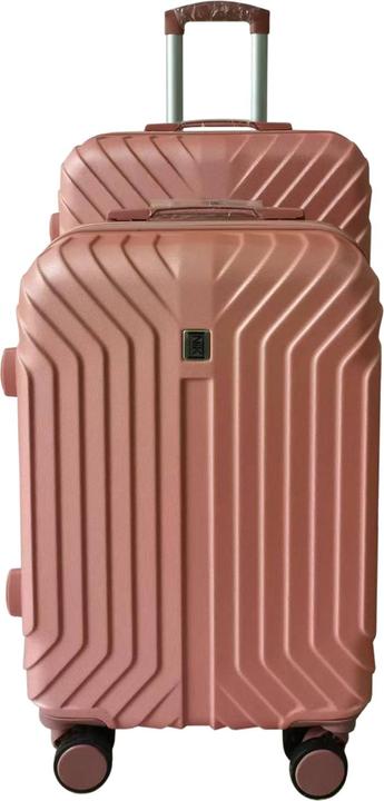 NTK-Collection Hartschalenkoffer 2er-Set Mabell Rosegold (80 l, M (50 - 90l), L (90 - 115l))