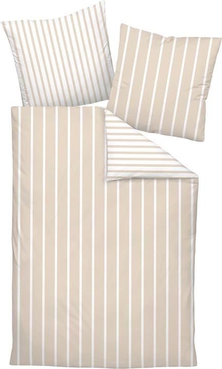 Actual product image Janine Mako-satin bed linen modern classic (Pillowcase, 40x40 cm)