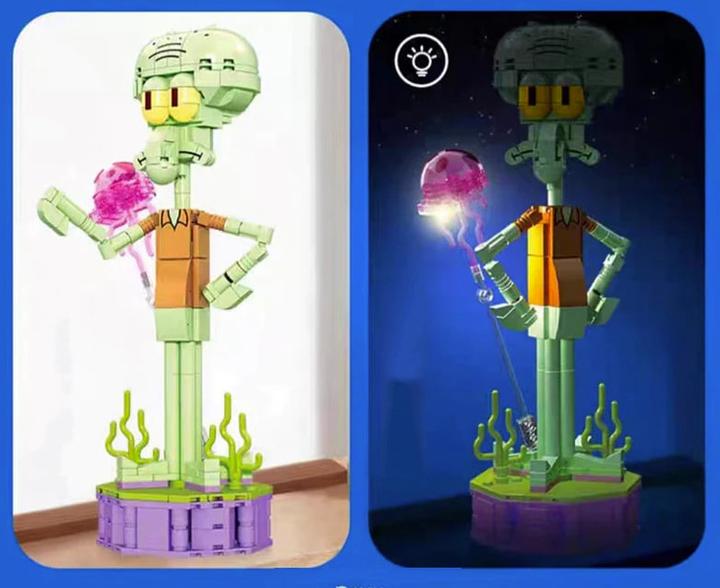 Immagine prodotto Sembo SpongeBob - Tentacoli di Taddeo con luce notturna