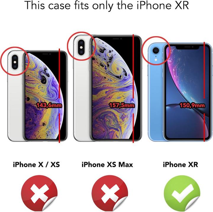 Image du produit Nalia (2-pack) Verre de protection (2 pièce(s), Apple iPhone XR)