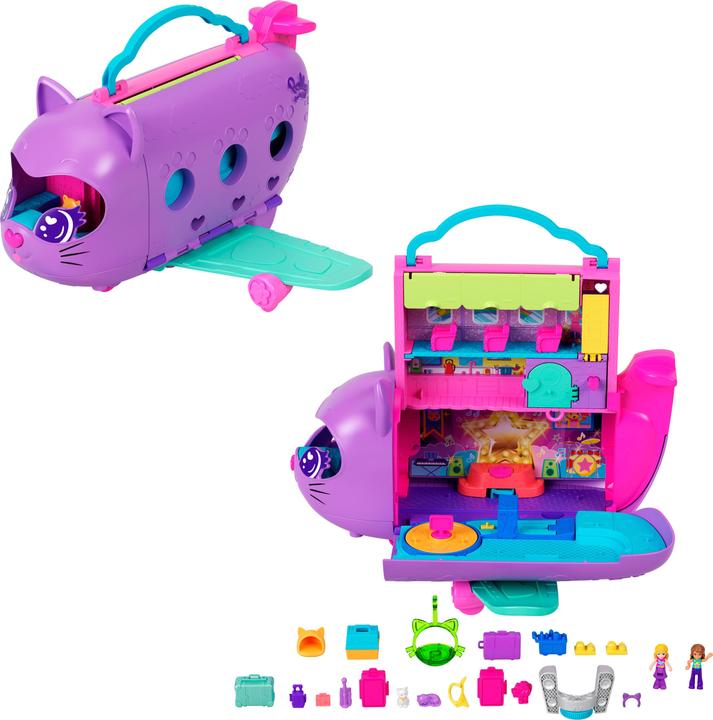 Productafbeelding Polly Pocket Kitty Vliegtuig