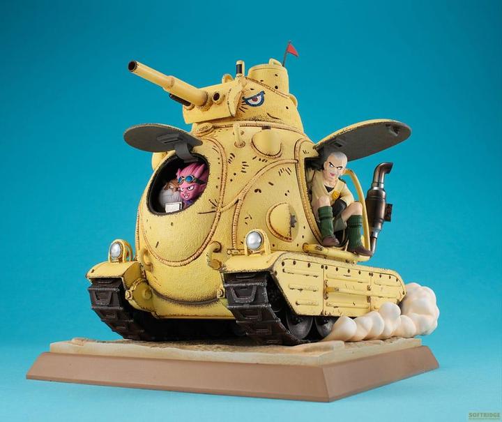 Megahouse Sand Land Desktop Real McCoy EX PVC Diorama Royal Army Tank Corps No. 1 15 cm