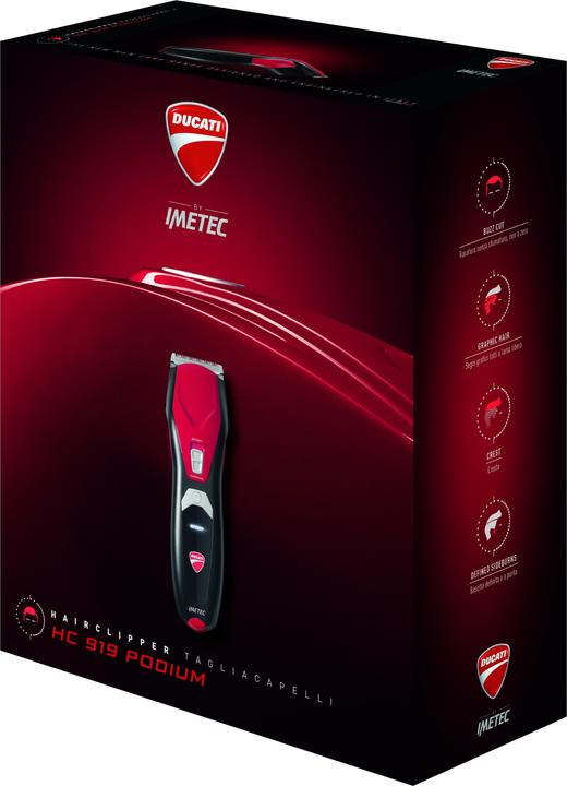 Actual product image Ducati by Imetec HC 919 PODIUM Profi – Haarschneider (mit Titanium-Klinge)