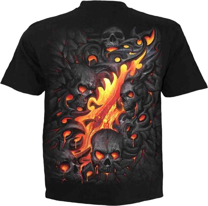 Immagine prodotto Spiral Maglietta Teschio di Lava Adulto Unisex (XL)