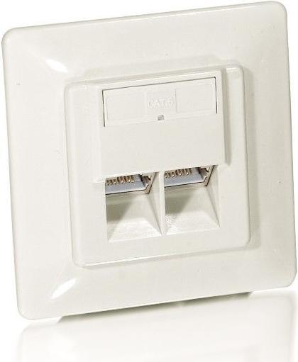 Produktbild equip Dose 2x Unterputz/Aufputz Perlwe