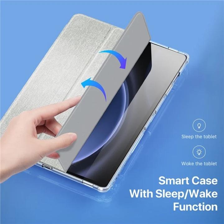 Actual product image Dux Ducis Unid Series Leather Bookcover Cover (Galaxy Tab S9 FE+, Galaxy Tab S10+, Galaxy Tab S9+)