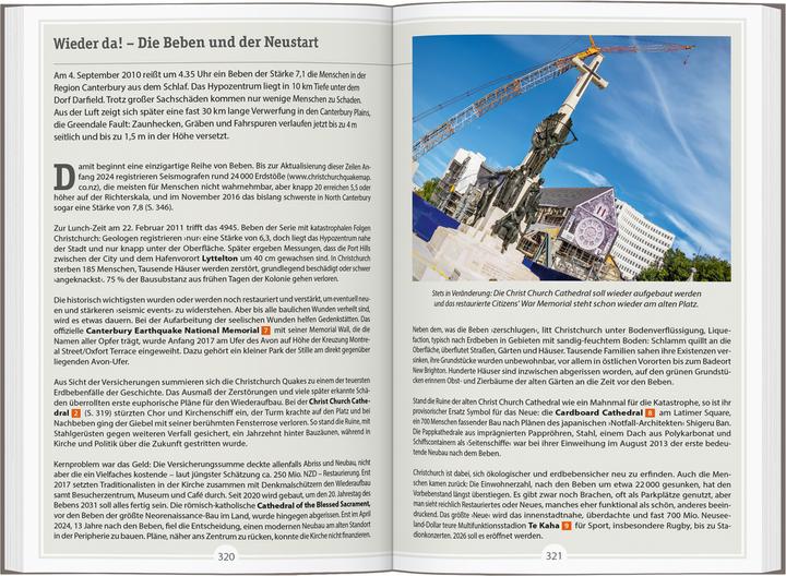Produktbild Reise-Handbuch Reiseführer Neuseeland (Deutsch, Hans Klüche, 2024)