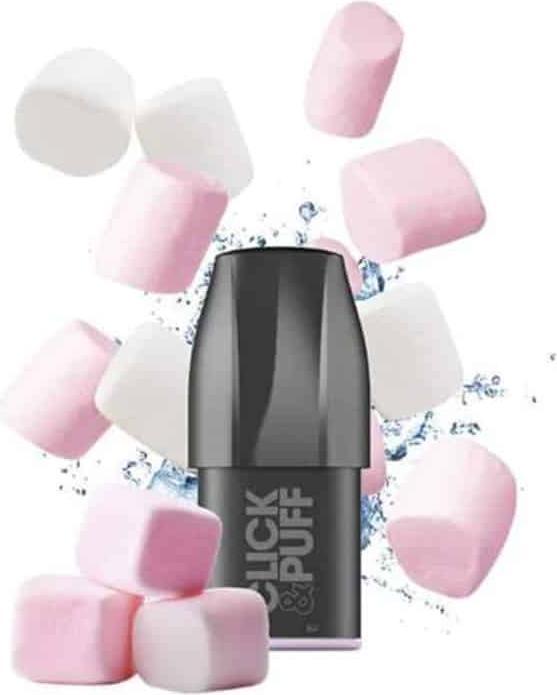 Image du produit Genuine Swiss X-Bar Vape Pod Marsh Mallow Cartouche Click & Puff sans nicotine