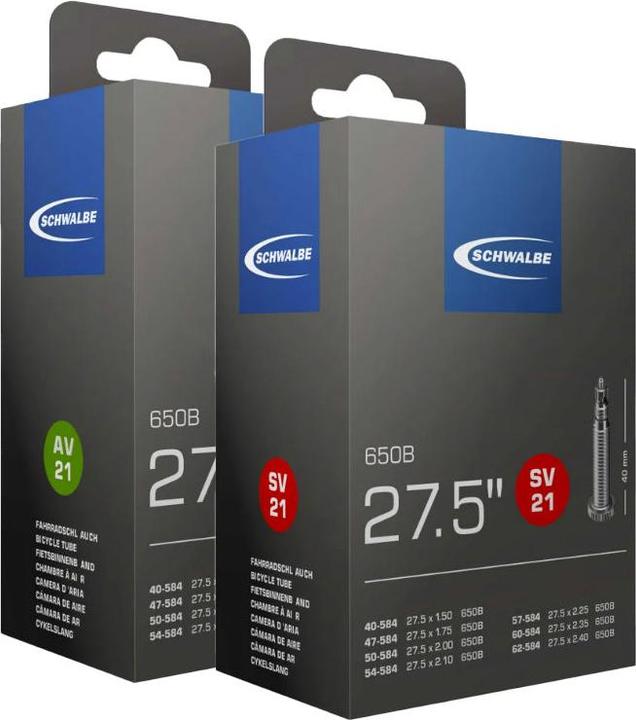 Produktbild Schwalbe Sv21 (Presta (SV), 27.5", 40 mm)