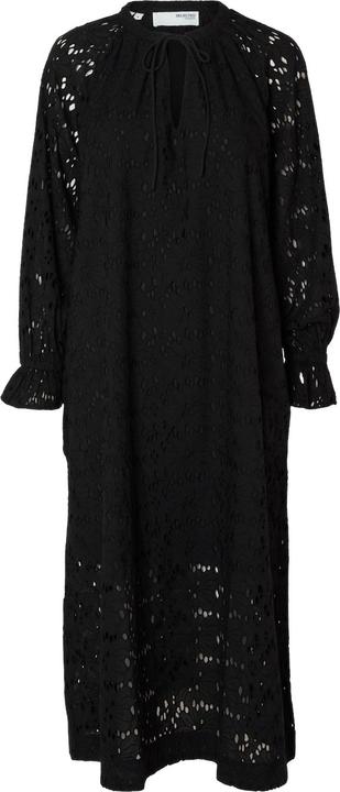 Selected Femme Broderie Anglaise Midikleid (34)