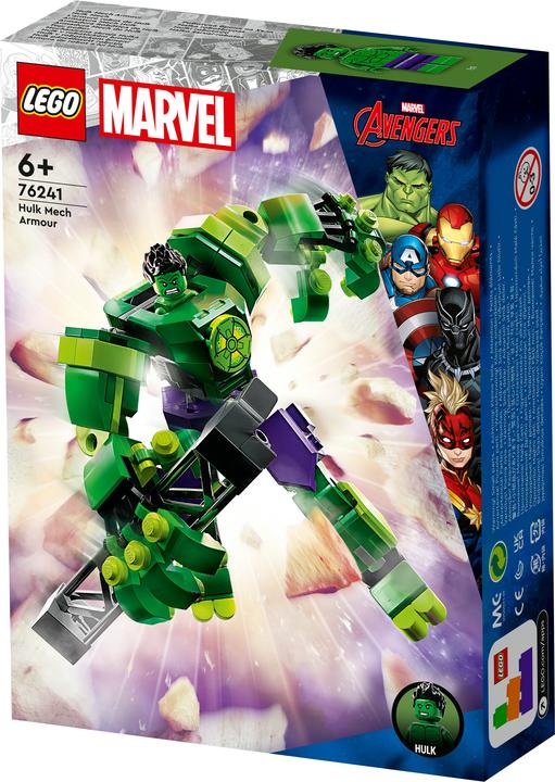 Immagine prodotto LEGO 76241 Armatura Mech di Hulk (76241, LEGO Marvel)