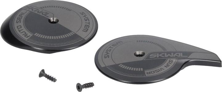 Actual product image Shark SKWAL 2 Visier-Abdeckplatten-Sonnenblendenschieber schwarz