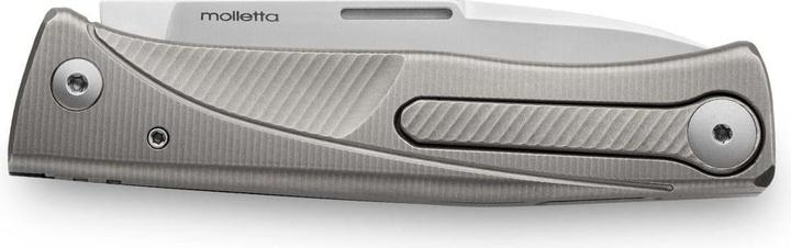 Actual product image Lionsteel Thrill Titanium Grey (7.50 cm)