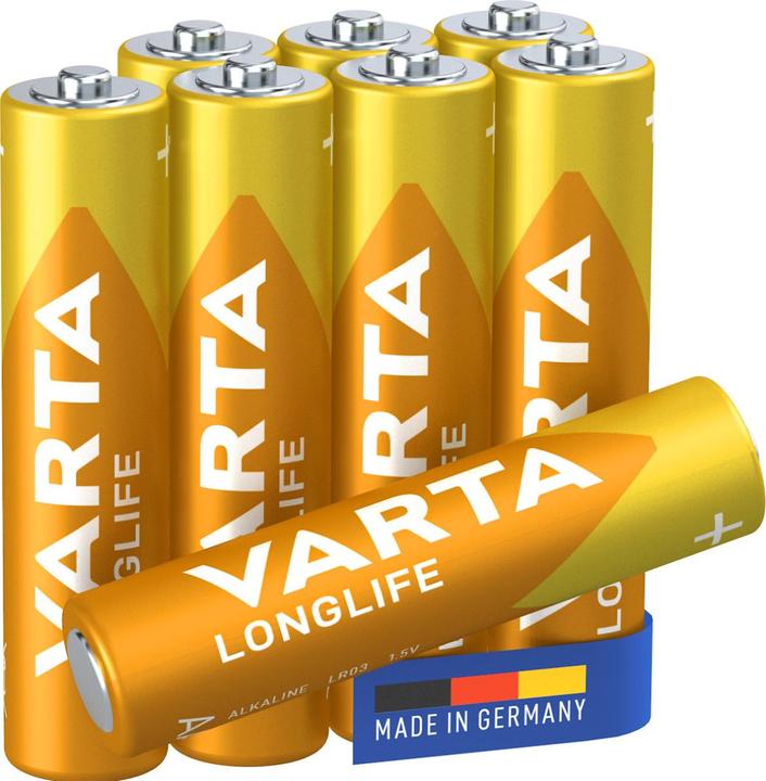 Image du produit Varta Longlife (8 pcs, AAA, 1200 mAh)