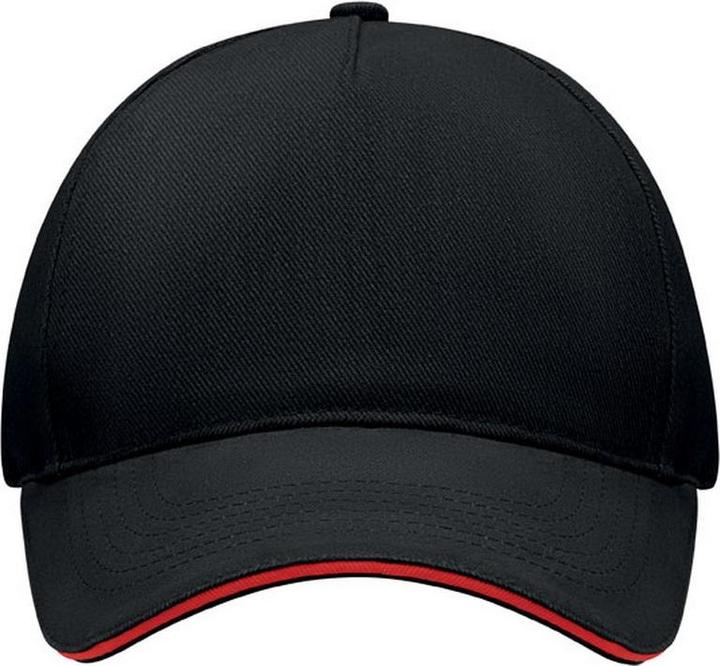 Actual product image MidOcean Singa 5 Panel Baseball Cap (One size)