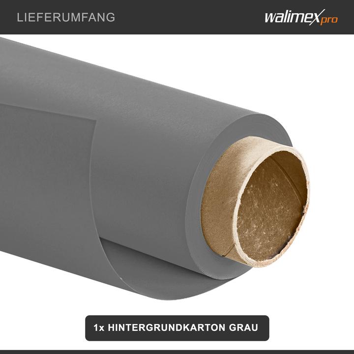 Produktbild Walimex pro Hintergrundkarton 2,60x10m Fotohintergrund Backdrop Fotostudio (260 cm)