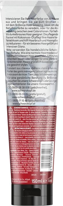 Image du produit Schwarzkopf Glanz-Behandlung 3er Pack (Marron clair)
