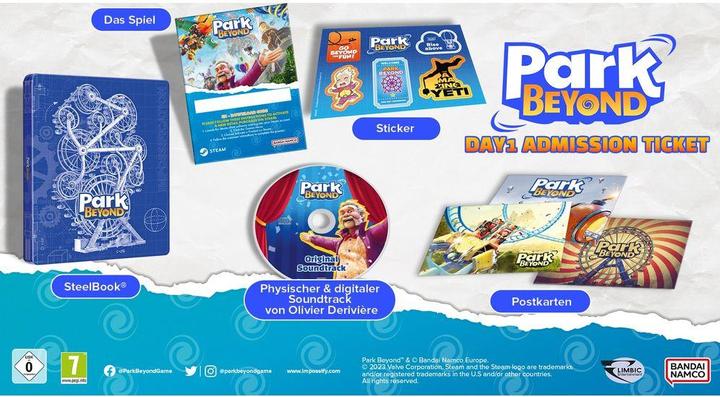 Image du produit Bandai Namco Park Beyond -- Day-1 Admission Ticket Edition (PC, DE, IT, FR)