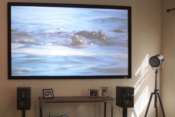 Actual product image Elite Screens ER110DHD3 (110", 16:9)