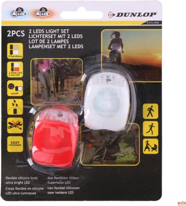 Actual product image Dunlop 2er Set LED Lichter (450 lm)