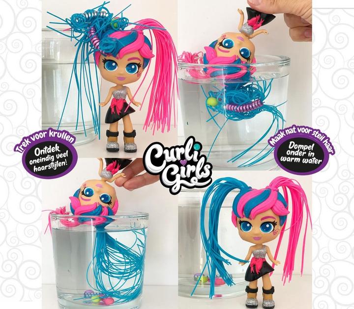Actual product image Silverlit Curli Girls Deluxe - Rosli & katje Koda