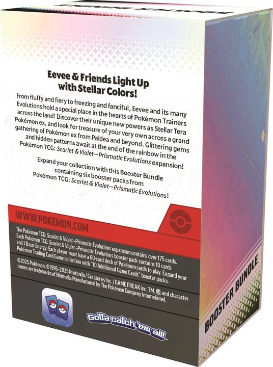 Produktbild Pokémon Prismatic Evolutions (Englisch, Booster Display)