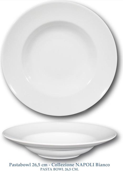 Produktbild Saturnia Porzellan Pasta-Teller, 26.5cm (1 x, 26.50 cm)