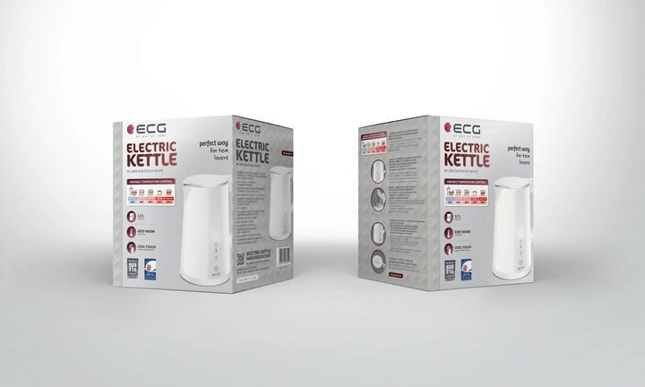Produktbild ECG RK 1893 Digitouch electric kettle White (1.70 l)
