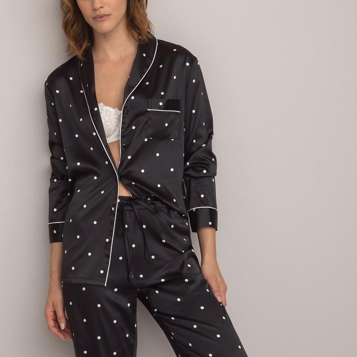 Produktbild La Redoute Collections Pyjama aus Satin (40)
