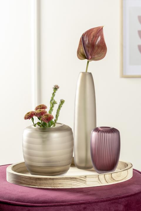 Image du produit Leonardo Vase Bellagio 35 cm, Beige (1 x, 35 x 8 cm, 1 l)