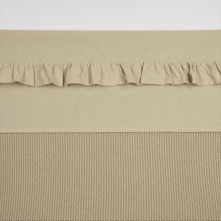 Produktbild Meyco Bettlaken Ruffle sand