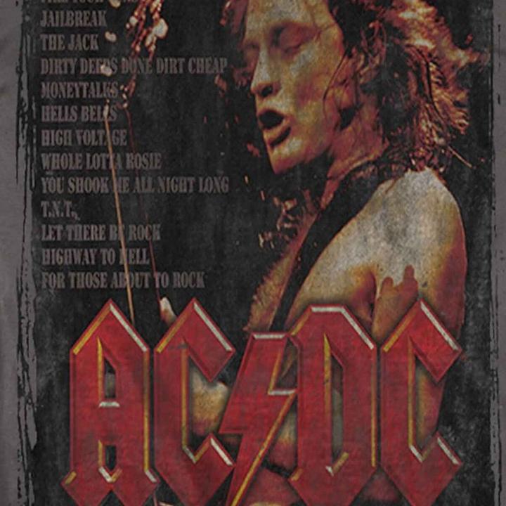 Actual product image AC/DC Unisex Adult Donington Set T-Shirt (XL)