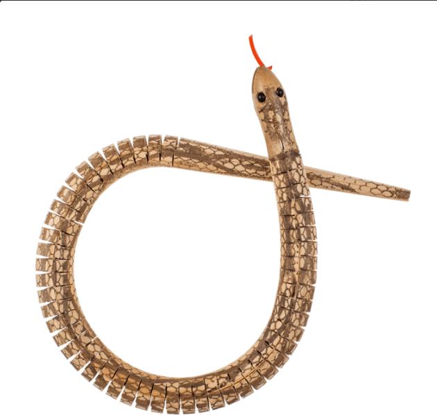 Actual product image Out of the blue Ootb - Wooden play snake, approx. 50 cm