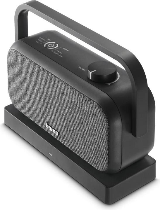 Produktbild Hama Lautsprecher für Fernseher, 2,4-GHz-Station + Bluetooth®, tragbar, stereo (18 h, Stromversorgung über USB)