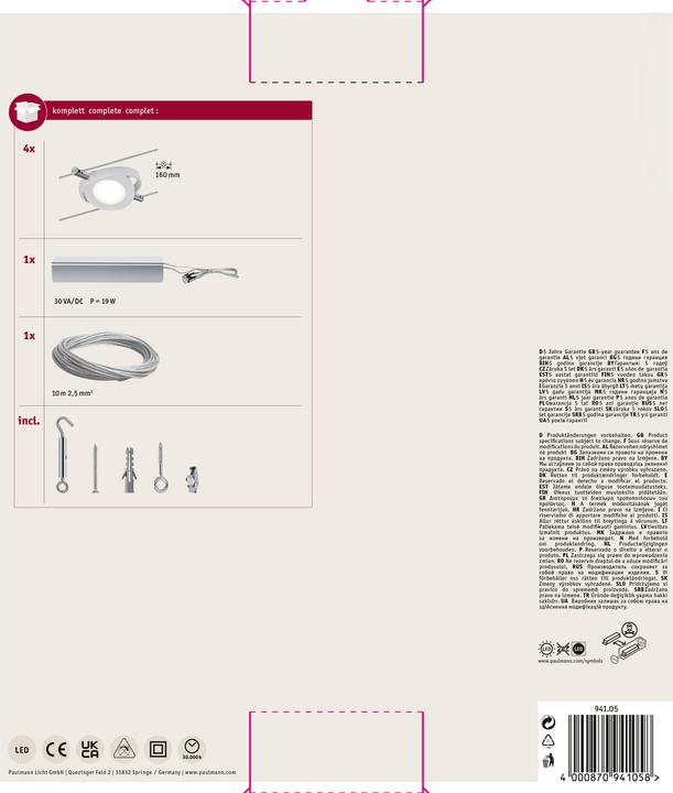 Actual product image Paulmann RoundMac