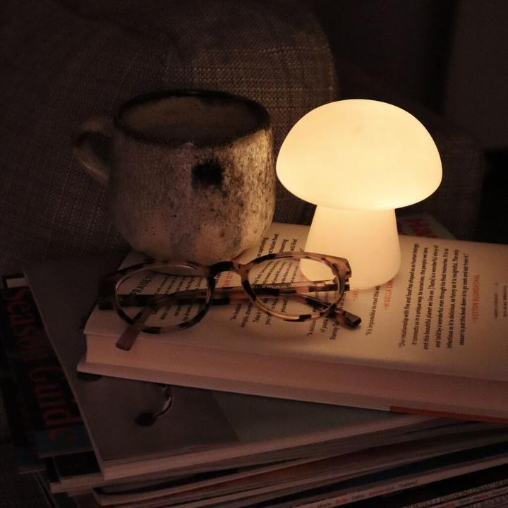 Actual product image Kikkerland Medium Mushroom Light