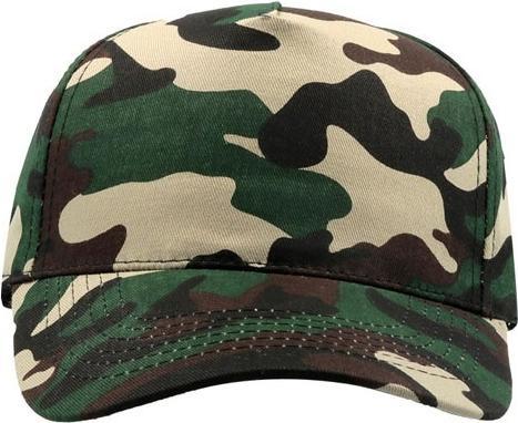 Produktbild Atlantis Baseballkappe mit 5 Paneelen (One Size)