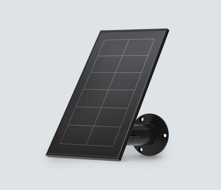 Produktbild Arlo Solar Ladegerät mit magnetischem Ladekabel, schwarz (Solarpanel)