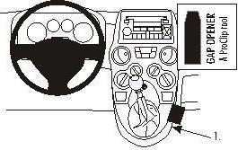 Produktbild Brodit 853494 Autohalterung Fiat Panda