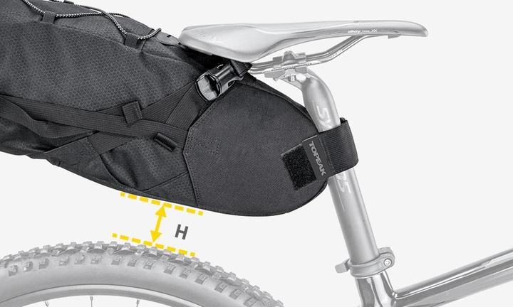 Actual product image Topeak Backloader (15 l, Saddle bag)