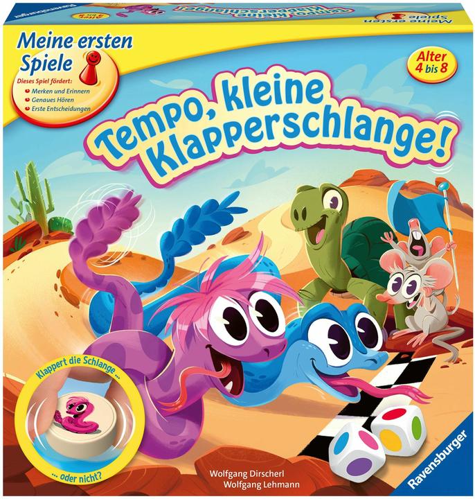 Actual product image Ravensburger Tempo, little rattlesnake (German)