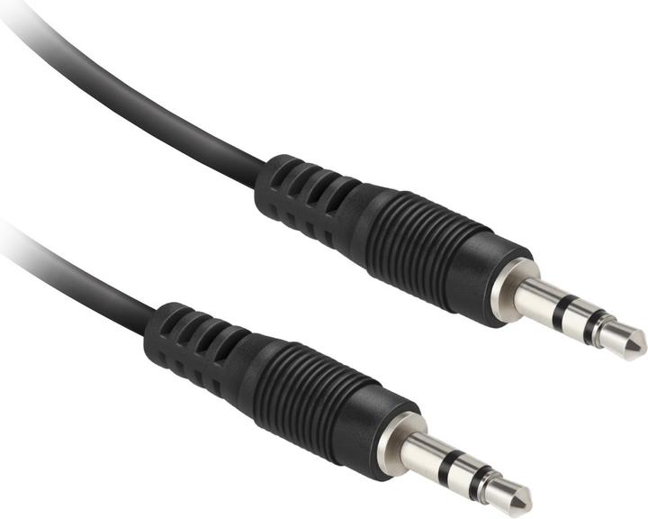 Image du produit Ekon Câble audio avec une prise mâle - mâle de 3,5 mm (0.50 m, Jack 3,5 mm (AUX))
