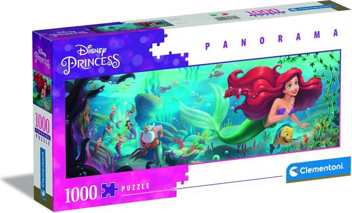 Image du produit Clementoni Puzzle panoramique Disney Prinses, 1000 pièces (1000 pièces)