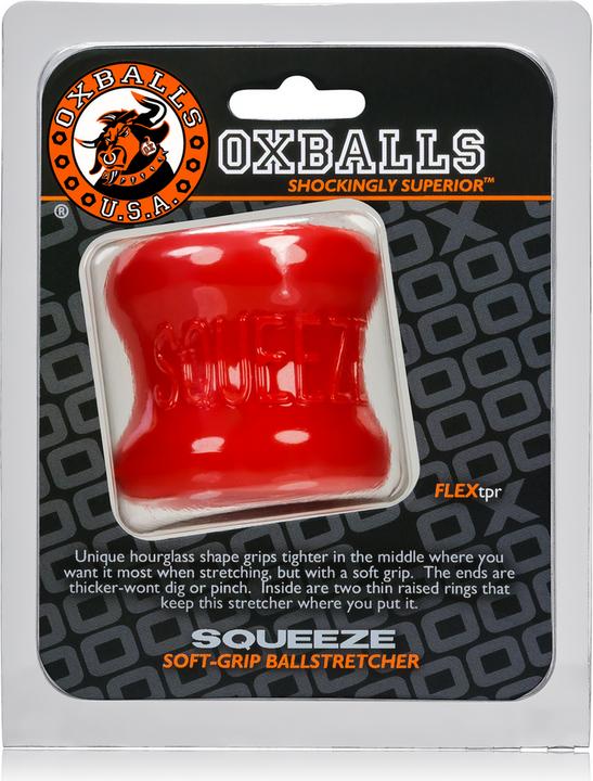 Image du produit Oxballs Squeeze - Hourglass Ballstretcher - RougeSqueeze - Hourglass Ballstretcher (5.10 cm)