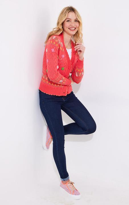 Immagine prodotto Joe Browns V-Neck Floral Cardigan (40)