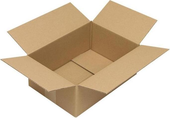 Image du produit Transpak Carton pliant 1 paroi hauteur rainage dimensions 305x215x120mm A4 qualité 1.20 B marron marron (25 x)